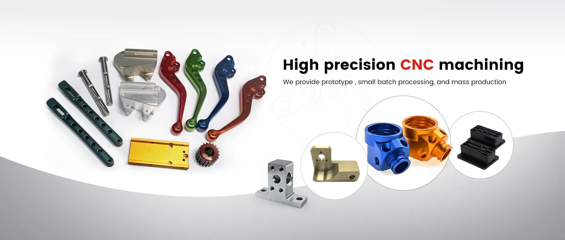 High precision CNC machining